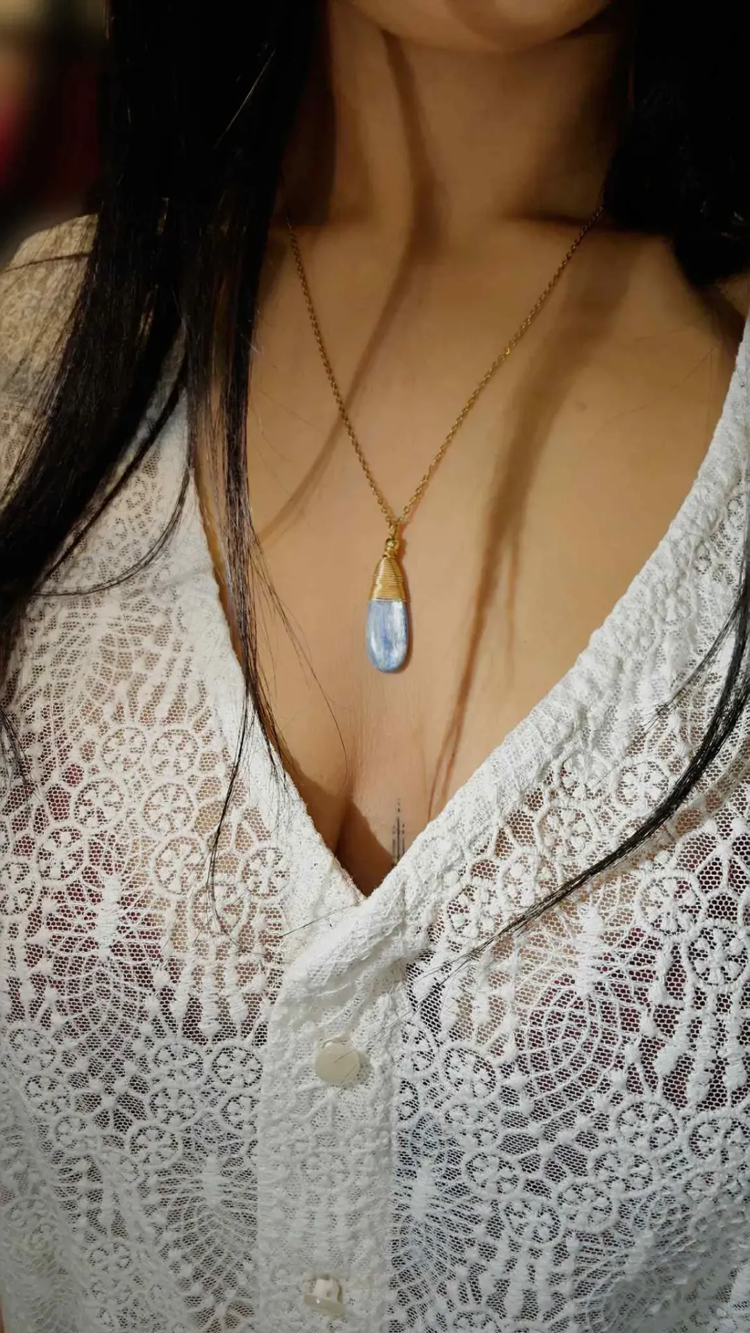 [CO-CYANITE] Collier en Cyanite