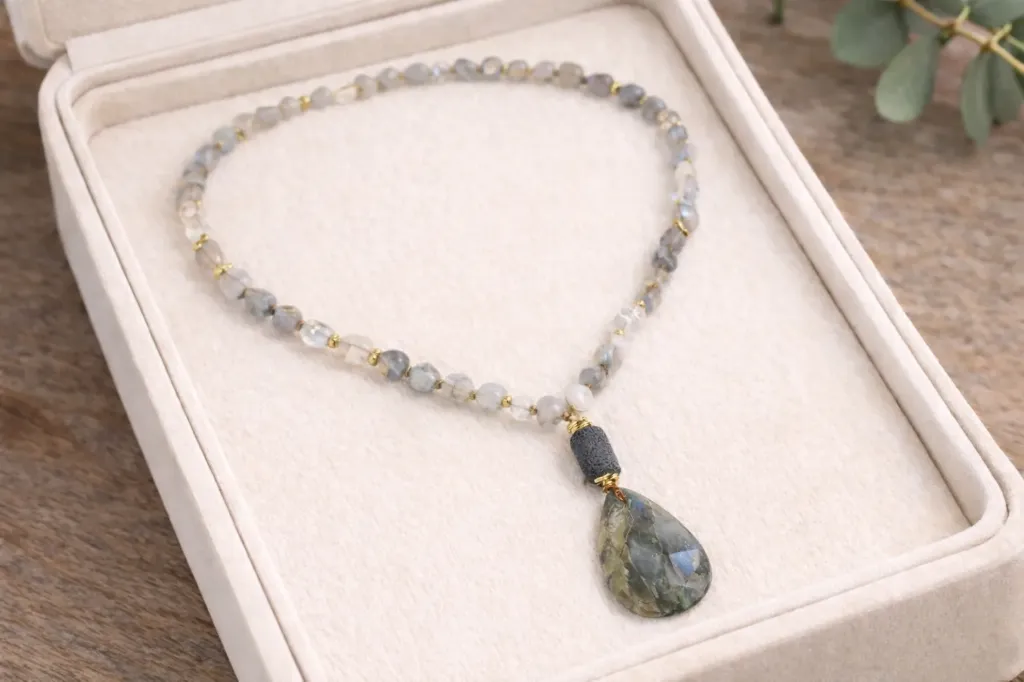[CO-MAL-LAB] Mala en Labradorite